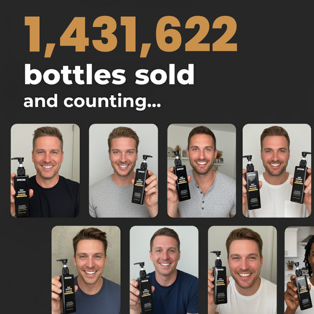 Root Activator Shampoo For Men Hair Loss - Increased Hair Growth with Just 4 Washes a Week